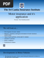 Motor Insurance - Mr. Ravi Sumithraarachchi