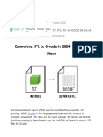 The Easiest Way To Convert STL To G-Code in 2024