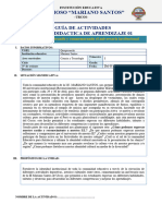 Esquema Oficial Guia de Actividades 3° C