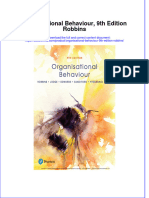 Full Ebook of Organisational Behaviour 9Th Edition Robbins Online PDF All Chapter