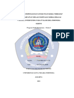 Pengaruh Kompensasi Dan Lingkungan Kerja Terhadap Kinerja Karyawan Melalui Kepuasan Kerja Sebagai Variabel Intervening Pada PT Kami Idea Indonesia