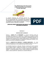 Ordenanza Sobre El Servicios de Aseo Urbano y Domiciliario y El Tratamiento de Residuos Del Municipio Bolívar Del Estado Monagas (05-08-2009)