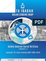 Tata Ibadah Jubileum Zending 125 Tahun-1