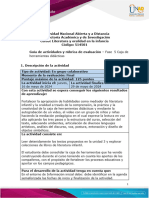 Guía de Actividades y Rúbrica de Evaluación - Unidad 3 - Fase 5 - Caja de Herramientas Didácticas