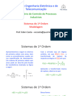 Aula 02 - Revisão Sistemas de 1 Ordem e Modelagem