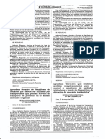 Normas Legales: Articulo Primero.-Aprobar El Formato de Hoja de