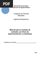 Manual Congreso de Manejo de Animales de Laboratorio