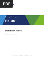 (MX-600) Installation Manual Eng (CE) Ver 3.0.1