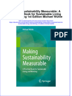 Full Ebook of Making Sustainability Measurable A Practical Book For Sustainable Living and Working 1St Edition Michael Wuhle Online PDF All Chapter