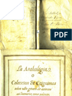 Rodríguez, Manuel Del Socorro. La Antología o Colección de Epigramas RM 242-Compressed