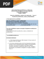 Guía de Actividades y Rúbrica de Evaluación - Unidad 3 - Tare 4 - Función de Producción, Costos y Elasticidades