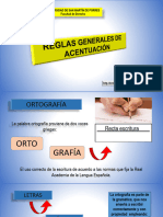 Reglas Generales de Acentuación Parte 1