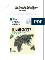 Full Ebook of New Scientist Essential Guide Human Society No 14 2022 Kate Douglas Editor Online PDF All Chapter