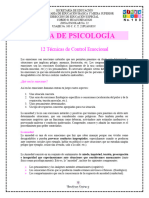 12 Técnicas de Control Emocional