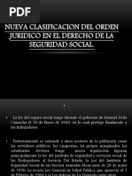 Centro Sindical de Estudios Superiores CTM Clasificacion Del Orden Juridico en El Derecho de La Seguridad Social Aquino Arteaga Alexander Uriel.