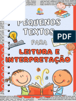 Pequenos Textos para Leitura e Interpretação