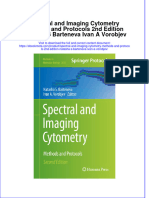 Full Ebook of Spectral and Imaging Cytometry Methods and Protocols 2Nd Edition Natasha S Barteneva Ivan A Vorobjev Online PDF All Chapter