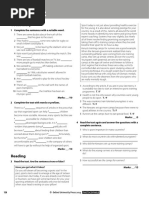 Aim High 6 Unit 1 Test