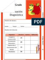 1er Grado Diagnóstico