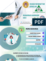 3.2 Materi Usaha Kesehatan Sekolah