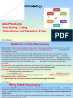 Res Meth Unit 8 - Data Processing