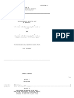 Law - Insider - Macro Securities Depositor LLC - Form of Macroshares Down Oil Benchmark Holding Trust Agreement Macro Securities Depositor LLC As D - Filed - 19 06 2006 - Contract