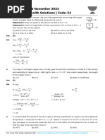 NSEJS Question Paper 2023 With Solution