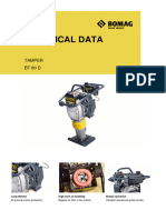 Bomag Jumper Compactor Specs - BT80D