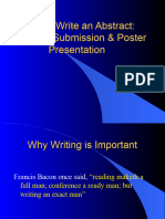 Abstract Writing