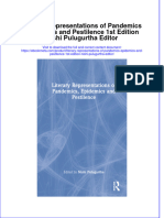 Full Ebook of Literary Representations of Pandemics Epidemics and Pestilence 1St Edition Nishi Pulugurtha Editor Online PDF All Chapter