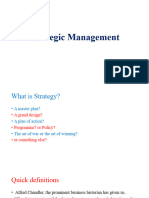 Strategic Management