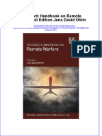 Full Ebook of Research Handbook On Remote Warfare 1St Edition Jens David Ohlin Online PDF All Chapter