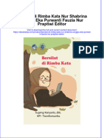 PDF of Bersilat Di Rimba Kata Nur Shabrina Anggia Eka Purwanti Fauzia Nur Praptiwi Editor Full Chapter Ebook