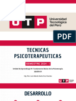 S01 - Bases Teóricas y Representantes de Los Diversos Enfoques Terapéuticos