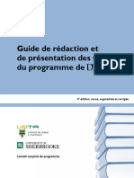 Guide de Rédaction Des Thèses