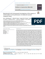 Experimental and Environmental Investigations of The Impacts of Wood Sawdust On The Performance of Reinforced Concrete Composite Beams