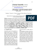 DETERMINATION OF HEAVY METAL IN TOMATOES Lycopersium Escalentum AND SOIL GROWN IN PANSHEKARA CHALLAWA INDUSTRIAL AREA OF KANO STATE