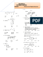 Algebra Repaso para Geunica 2022 Abril