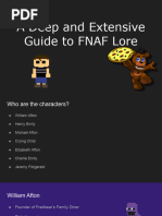 Five Nights at Freddy's Lore