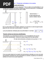 L1 Tensiones Verticales Suelo+gradiente Hidraulico