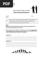 Guía de Trabajo de Lengua y Literatura 7mo