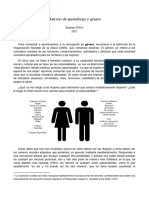 Ficha de Cátedra - Matrices de Aprendizaje y Género (Eugenia Otero)