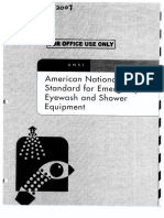 ANSI Z358.1 - 2004 - Eyewash & Shower Equipment