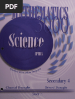 Mathematics 3000 - Science Option, Secondary 4 (-5) - Buzaglo, Chantal, 1956 - 2008 - Montreal - Guérin - 9782760171077 - Anna's Archive