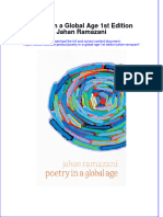 Full Ebook of Poetry in A Global Age 1St Edition Jahan Ramazani Online PDF All Chapter