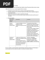 7.2 Study Notes - Nervous System