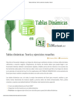 Tablas Dinámicas - Teoría y Ejercicios Resueltos - Kadum