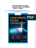 Full Ebook of Computerized Engine Controls Mindtap Course List 11Th Edition Steve V Hatch Online PDF All Chapter