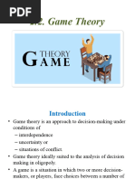 Ch-2.2 Game Theory