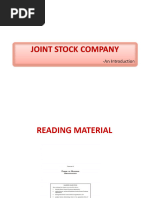 Joint Stock Company